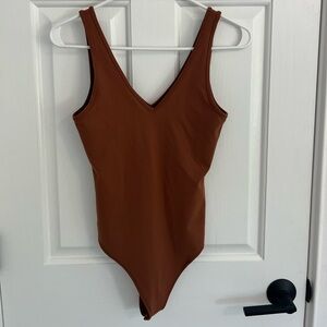 ABERCROMBIE: burnt orange bodysuit